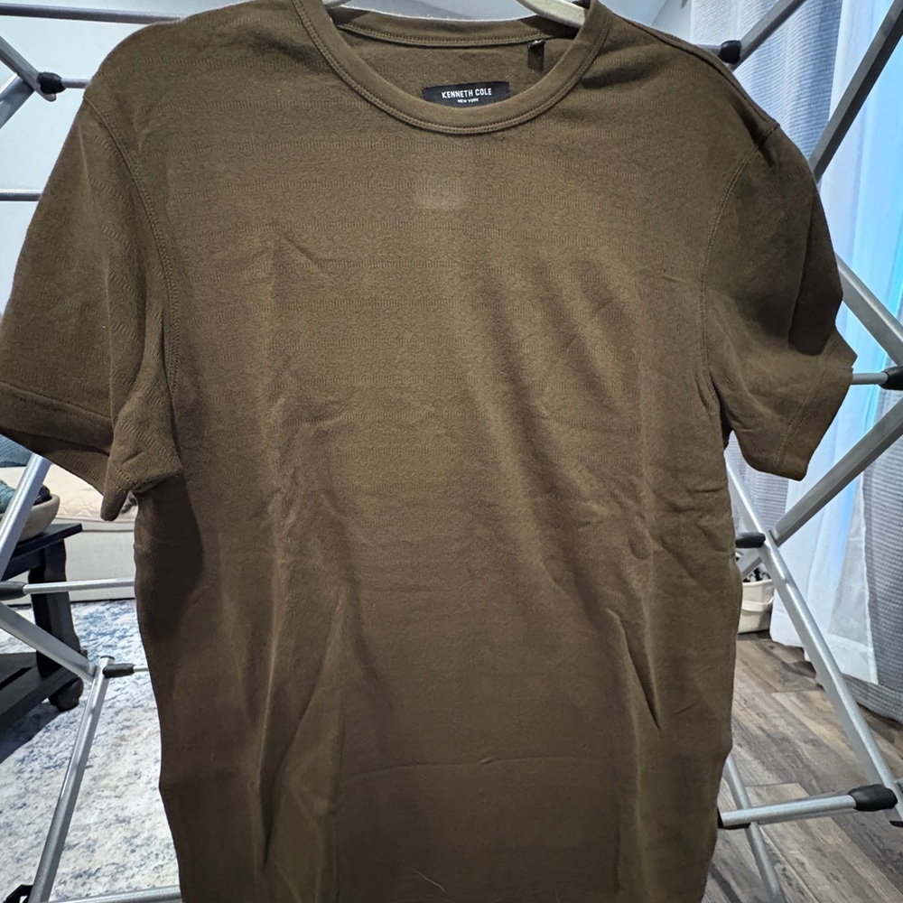 Kenneth Cole Men's brown Short Sleeve Tee